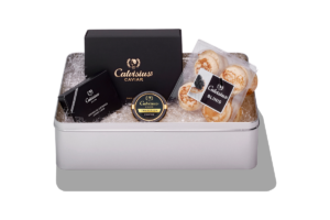 Il kit aperitivo di Calvisius.