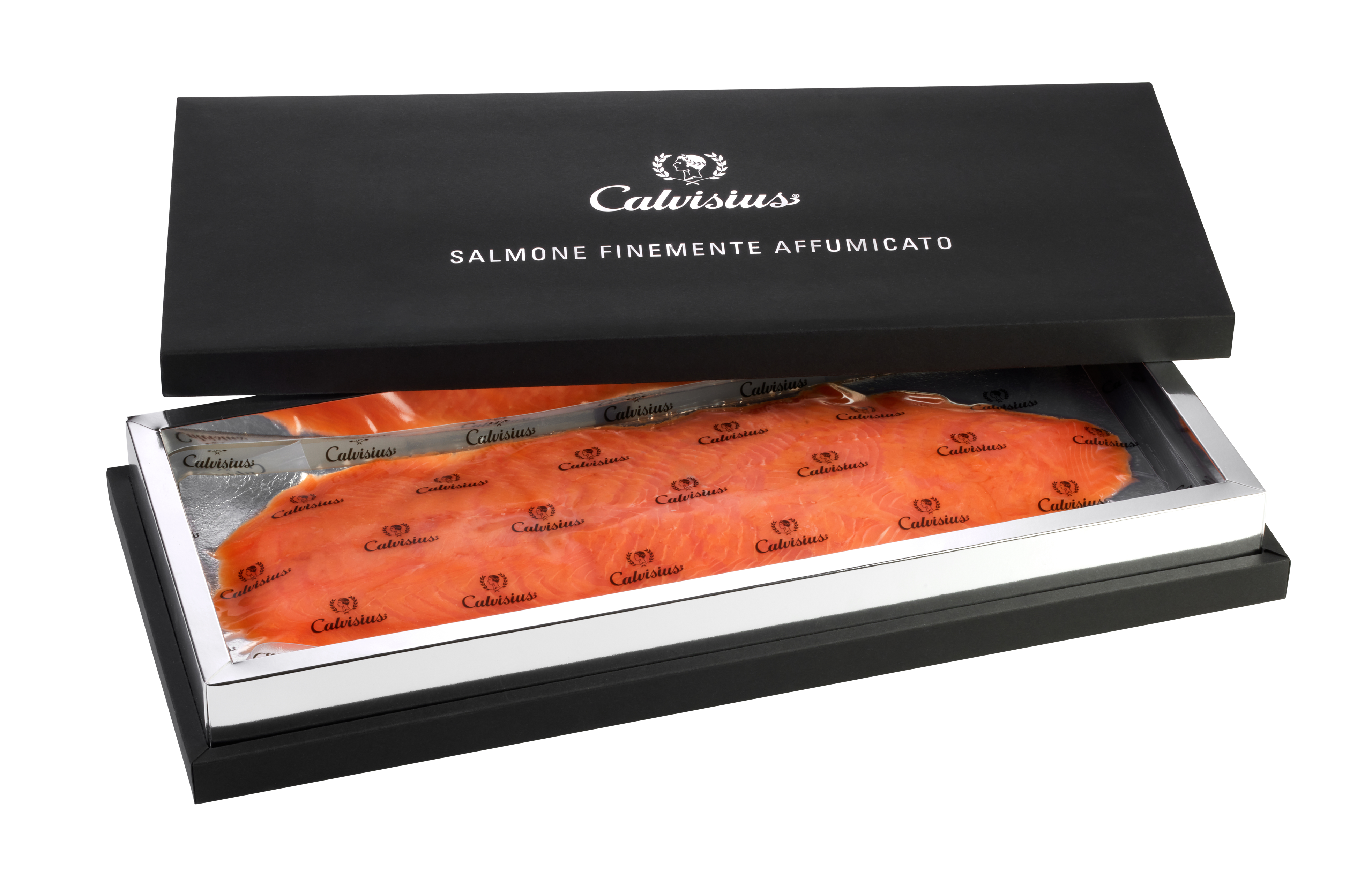 Arctic Circle Salmon - Pre-sliced Side in Gift Box - Calvisius